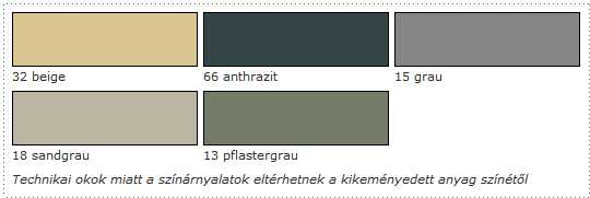 Sopro TNF fugaszínek